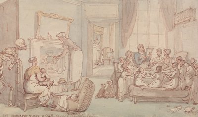 The Family of Children by Thomas Rowlandson